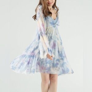 Young Fabulous & Broke Rosa Mini Dress Tie Dye